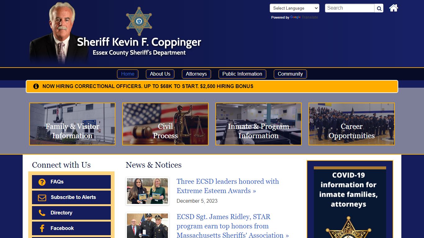 Essex County Sheriff's Department